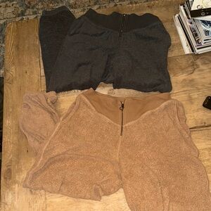 Aerie Tan Zip-Up Jacket